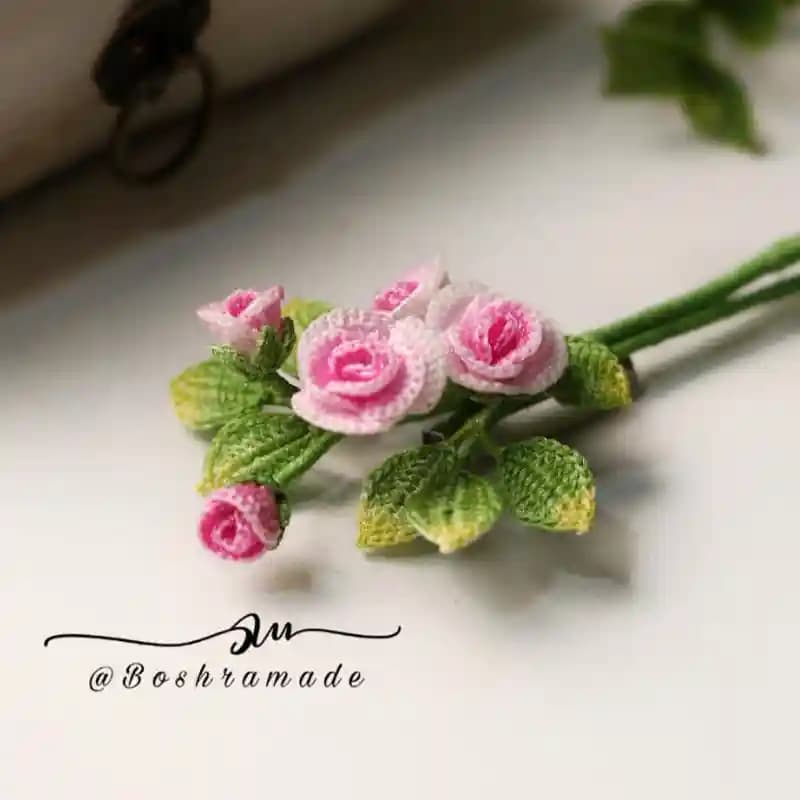 گل سینه رز مینیاتوری کد5900 — تصویر ۳