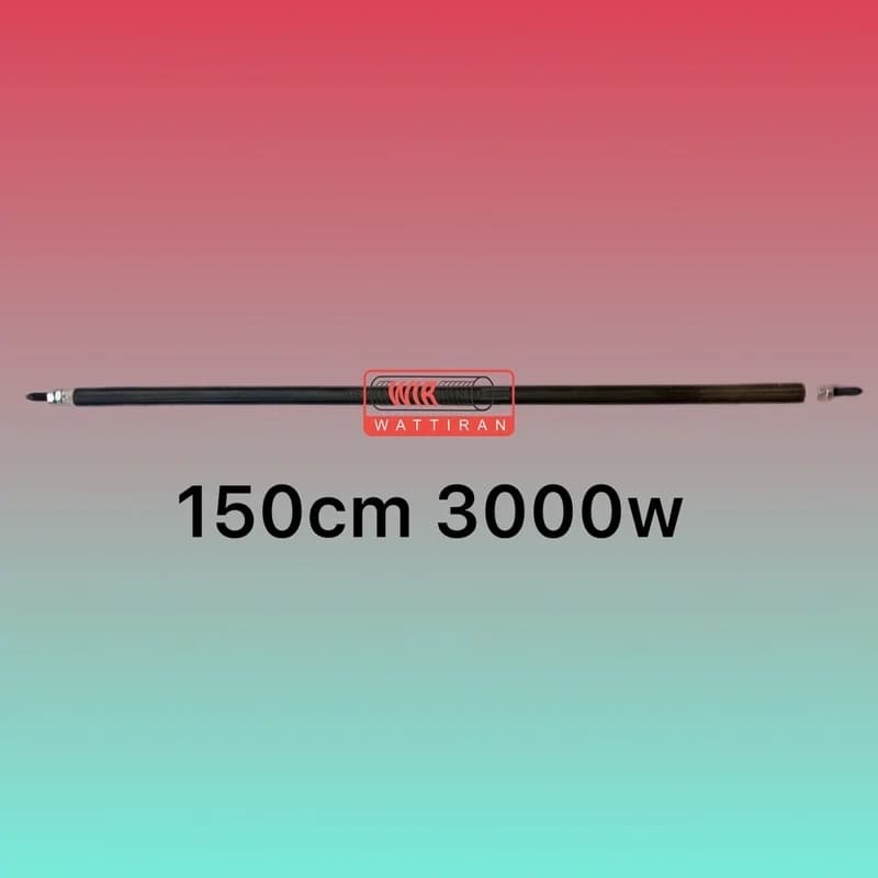 المنت میله ای لوله ای 150cm 3000w