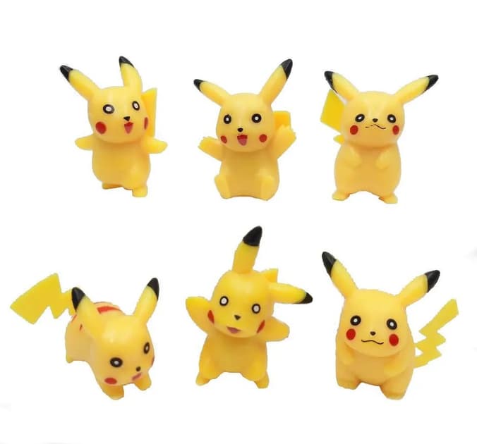 فیگور مدل پوکمون Pokemon مجموعه 6 عددی