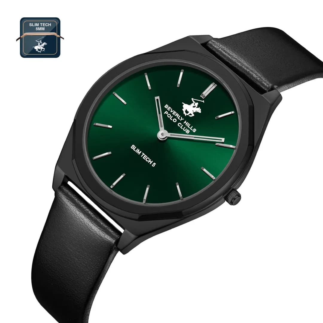 ساعت مردانه آمریکایی پولو بورلی هیلز مدل BP3712X.671 با بند چرم — تصویر ۳
