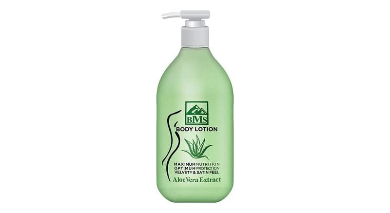 لوسیون پمپی بدن BMS آلوئه ورا حجم 300mL