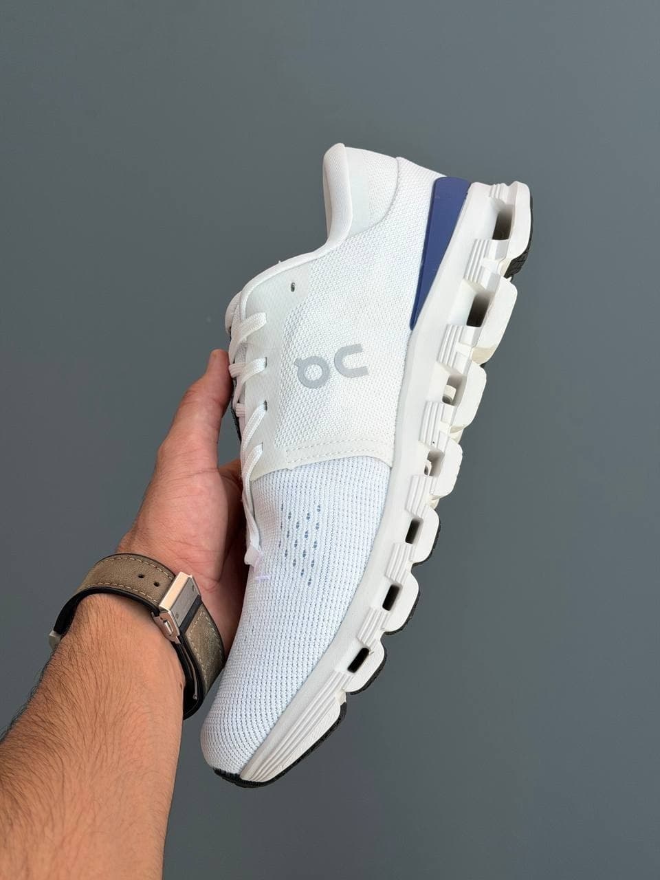 آن رانینگ کلود ایکس فور سفید آبی | On Running Cloud X 4 White/Blue — تصویر ۳