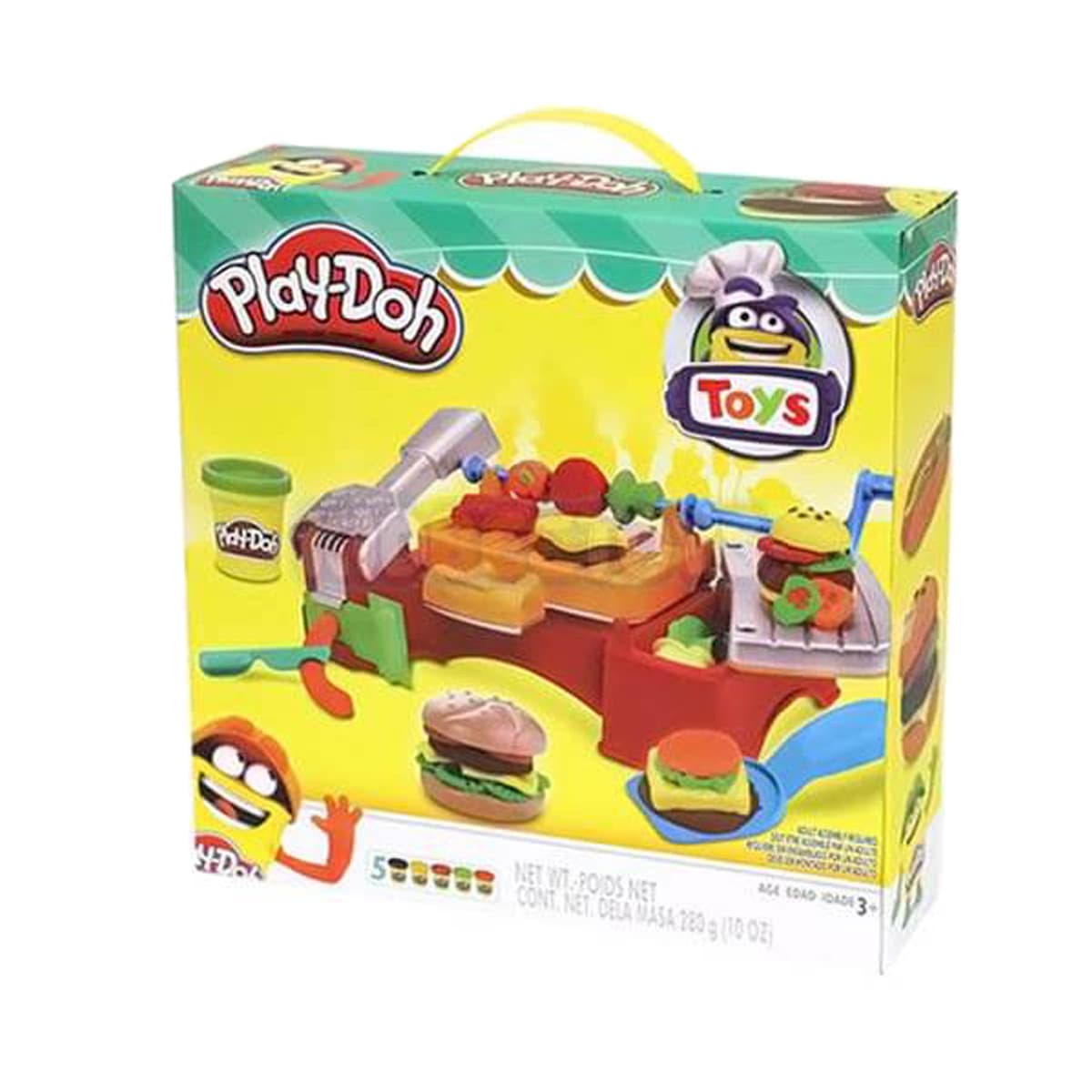 ست اسباب بازی آشپزخانه مدل فست فود ساز Play Doh کد 8608
