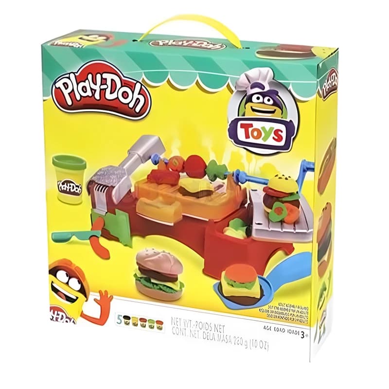 ست اسباب بازی آشپزخانه مدل فست فود ساز Play Doh کد 8608 — تصویر ۵