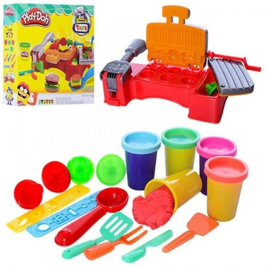 ست اسباب بازی آشپزخانه مدل فست فود ساز Play Doh کد 8608 — تصویر ۶