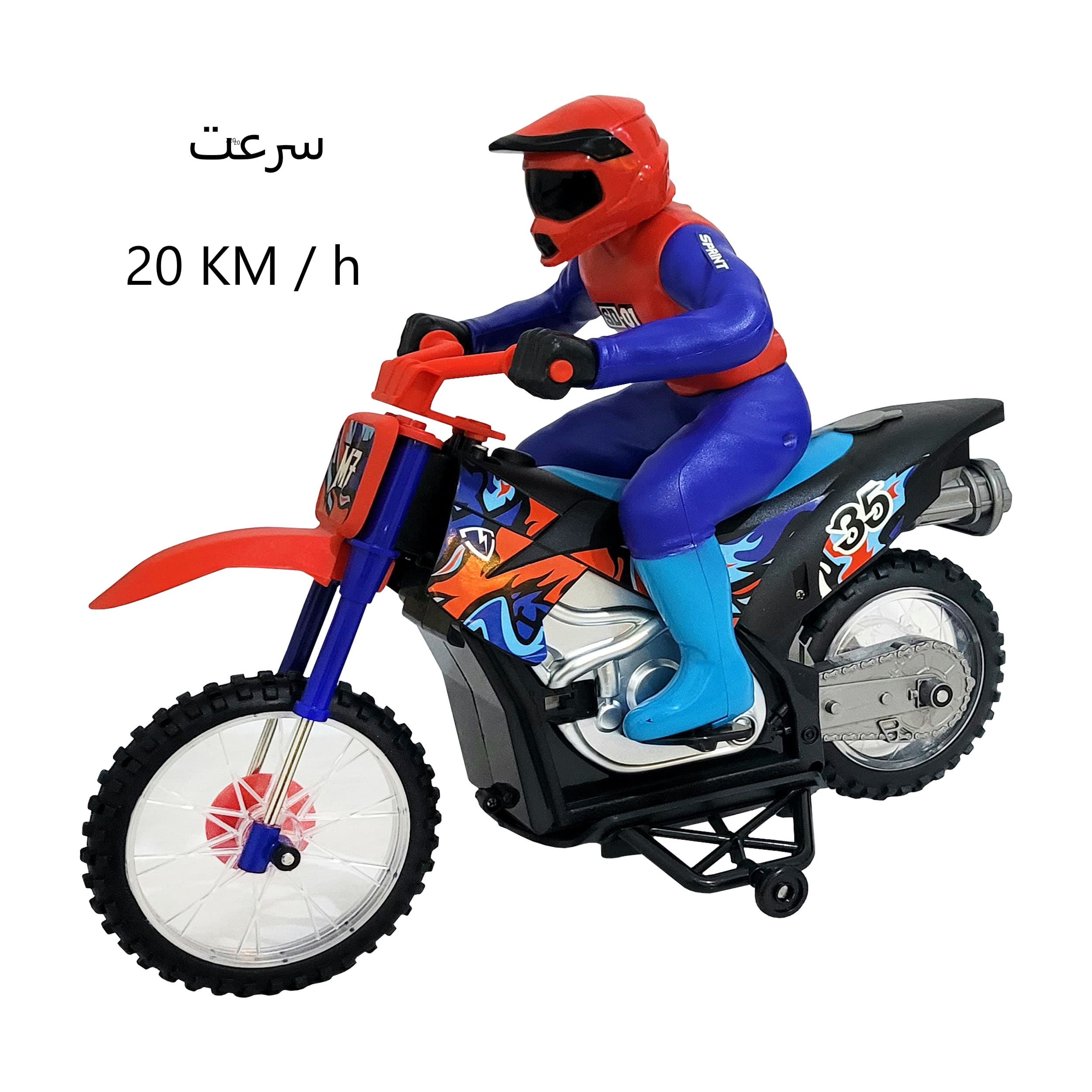 موتور بازی کنترلی مدل تریل مسابقه ای کد 333 — تصویر ۳