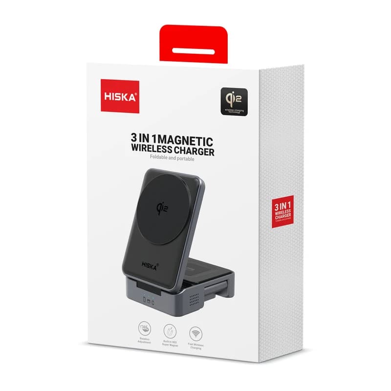 شارژر بی سیم QI2 هیسکا مدل HR-15 — تصویر ۵