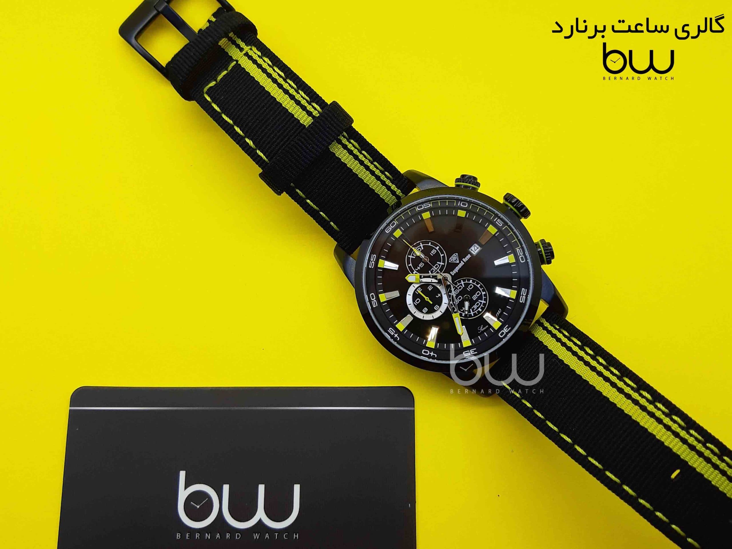 ساعت مچی مردانه دایموند رنه مدل Daymond Rene 1925 eng — تصویر ۲