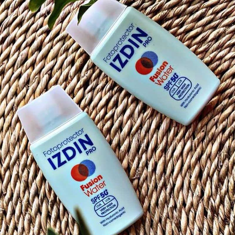 کرم ضد آفتاب ایزدین پرو Fusion water spf 50 حجم 50mL — تصویر ۲