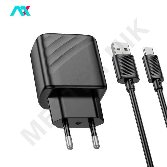 شارژر دیواری 18 وات هوکو مدل CS21A همراه با کابل Type-C — تصویر ۳