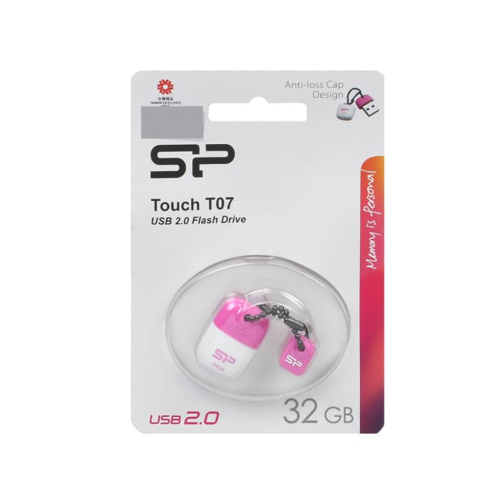 فلش مموری سیلیکون پاور Silicon Power مدل T07 ظرفیت 32 گیگابایت گارانتی متین