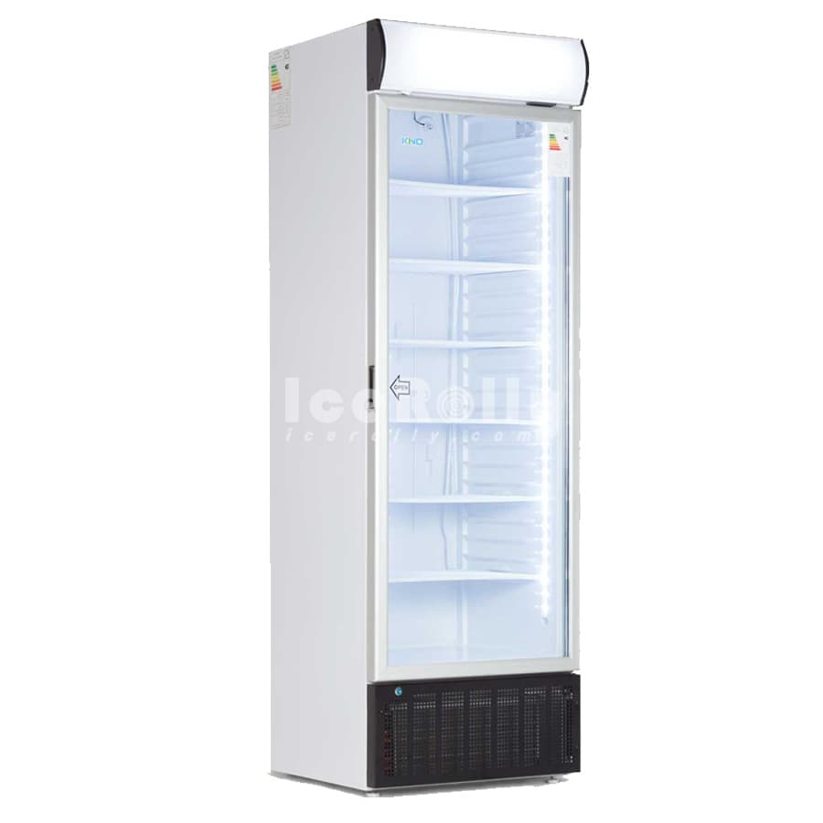 فریزر ویترینی عرض 70 تک درب کینو مدل KF680-1D