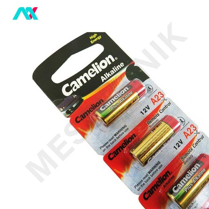 باتری ریموت 12 ولت Camelion مدل ALKALINE A23 تکی — تصویر ۳