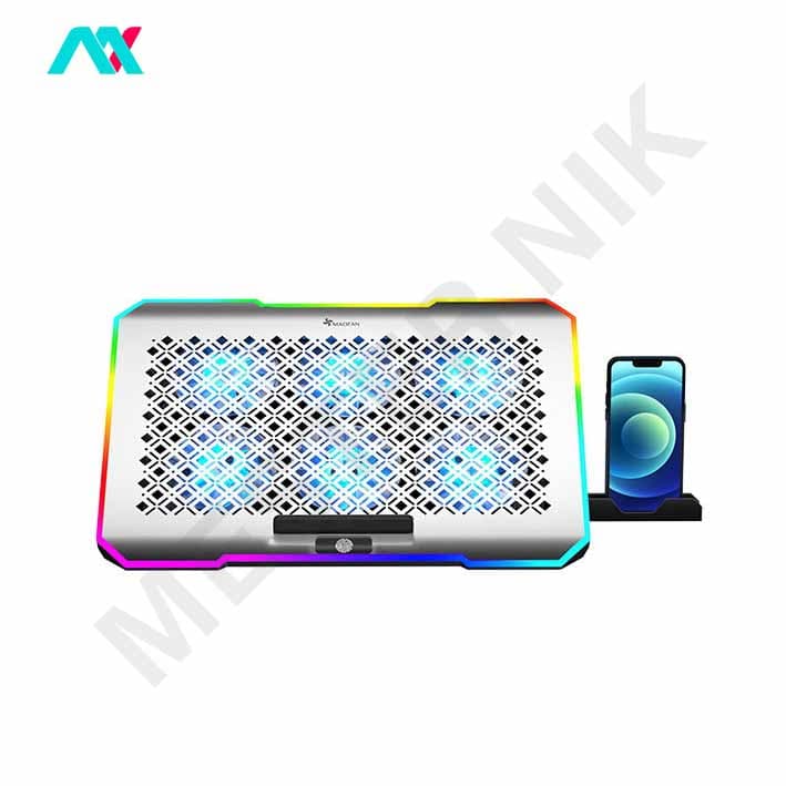 پایه خنککننده گیمینگ لپتاپ 6 فن کولکلد MAOFAN مدل A16-L — تصویر ۶