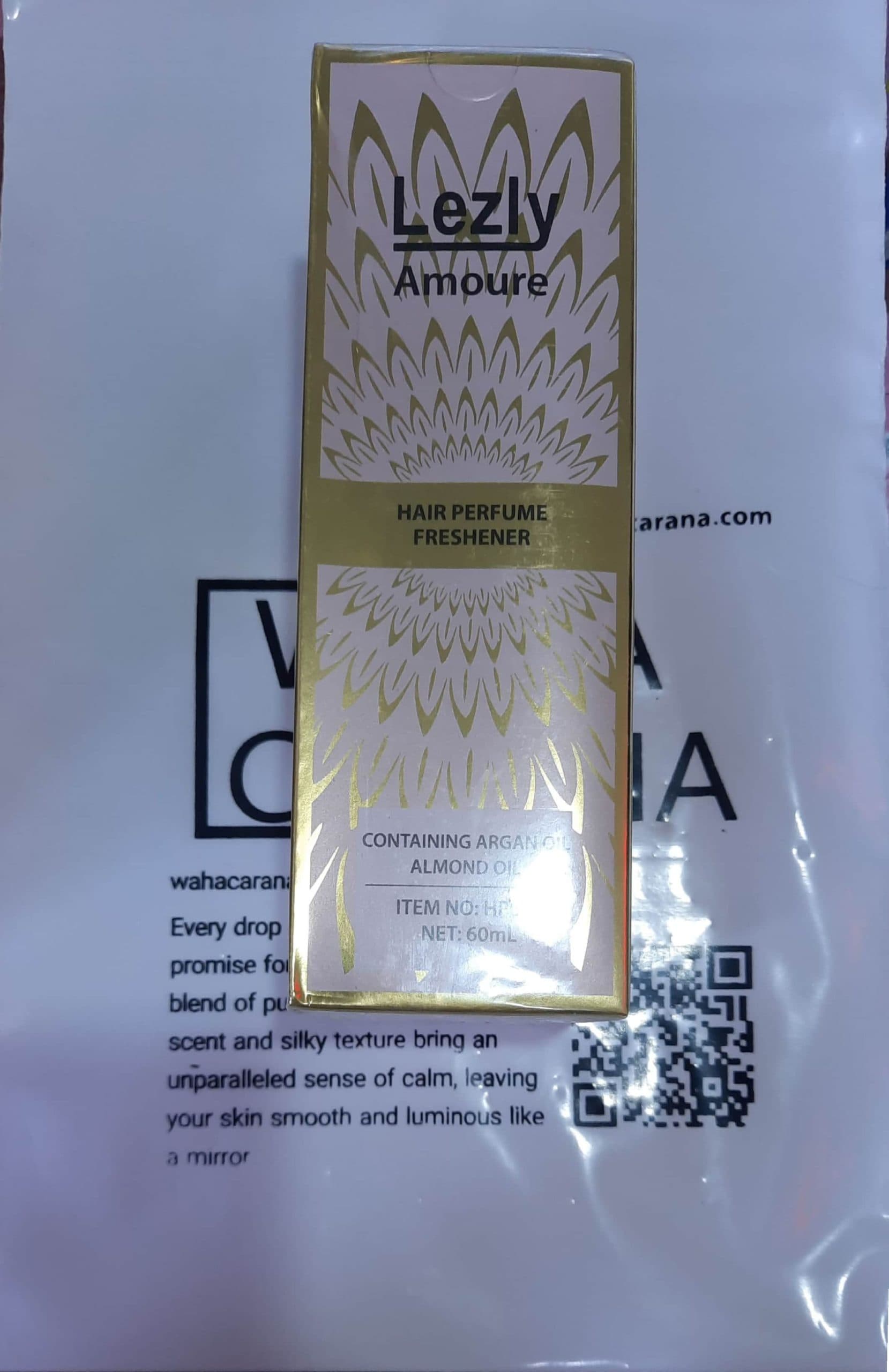 عطر مو لزلی رایحه لالیک لامور حجم 60 میل