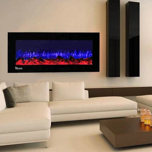 شومینه برقی الیسان سایز50*100 بدون گرمایش