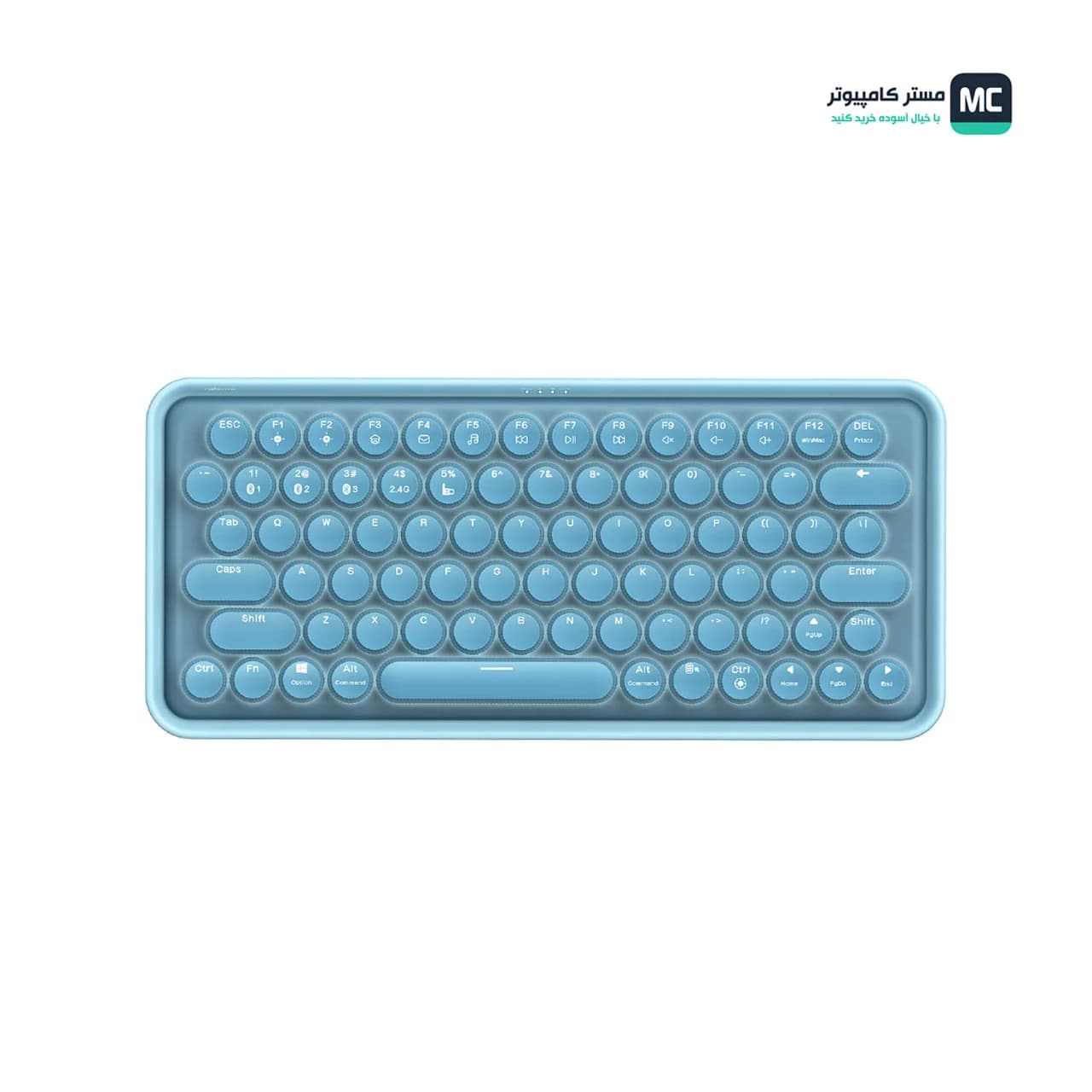 کیبورد مکانیکال بی‌سیم رپو Ralemo Pre 5 Blue