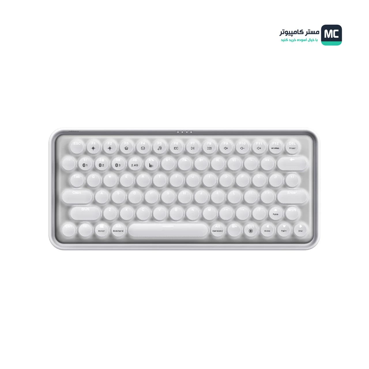 کیبورد مکانیکال بی‌سیم رپو Ralemo Pre 5 White