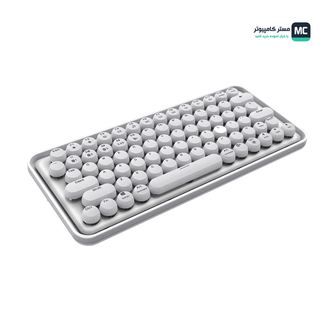 کیبورد مکانیکال بی‌سیم رپو Ralemo Pre 5 White — تصویر ۳