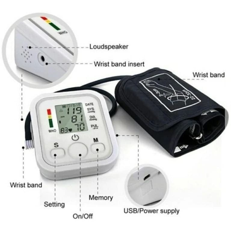 فشارسنج بازویی دیجیتال آرم استایل مدل BW-3205 — تصویر ۲