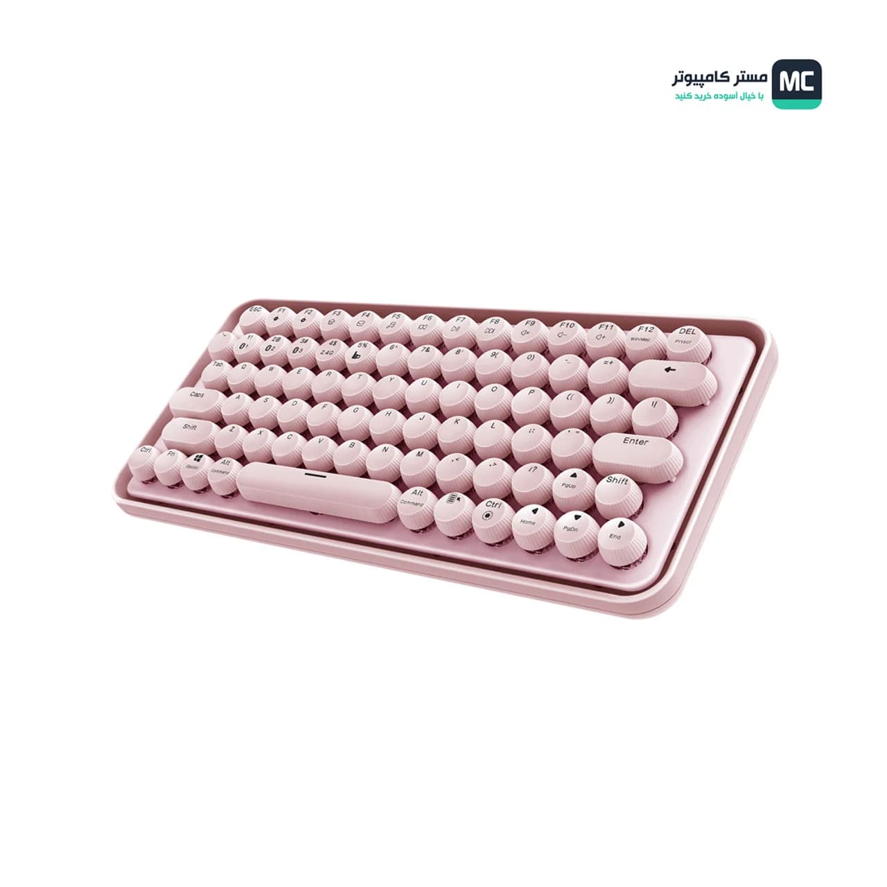 کیبورد مکانیکال بی‌سیم رپو Ralemo Pre 5 Pink — تصویر ۲