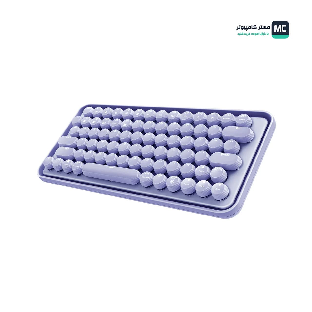 کیبورد مکانیکال بی‌سیم رپو Ralemo Pre 5 Purple — تصویر ۲