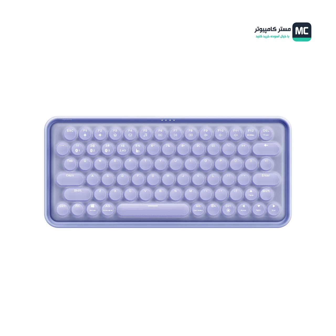 کیبورد مکانیکال بی‌سیم رپو Ralemo Pre 5 Purple