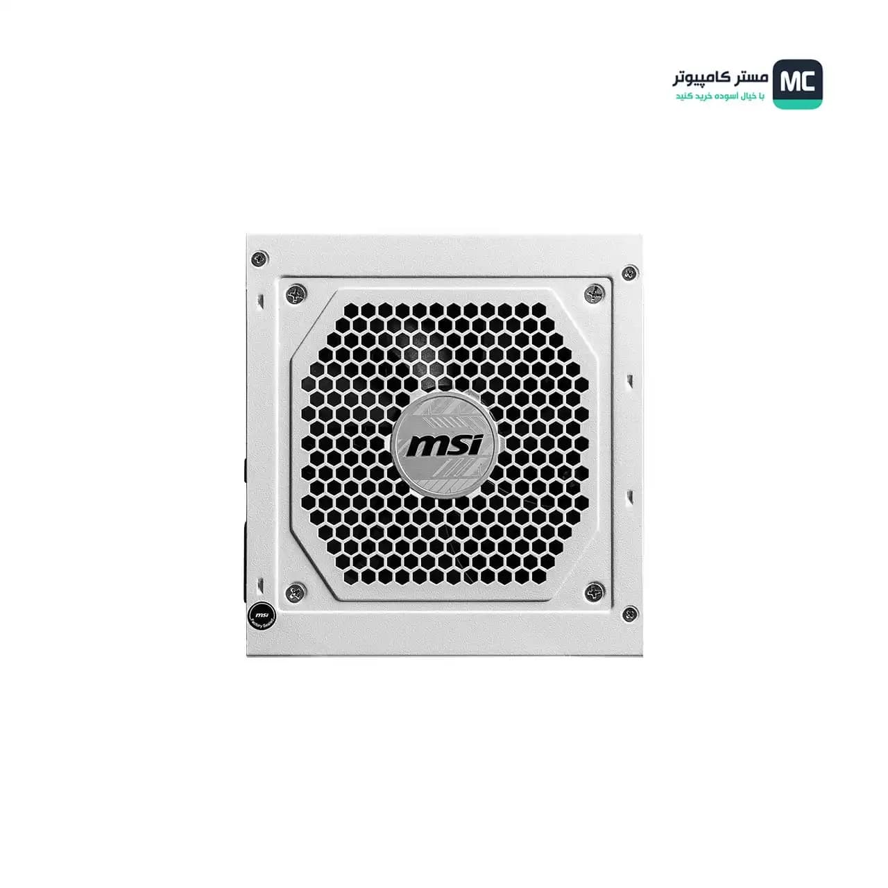پاور 850 وات ام اس آی MAG A850GL PCIE5 ATX 3.0 WHITE — تصویر ۴