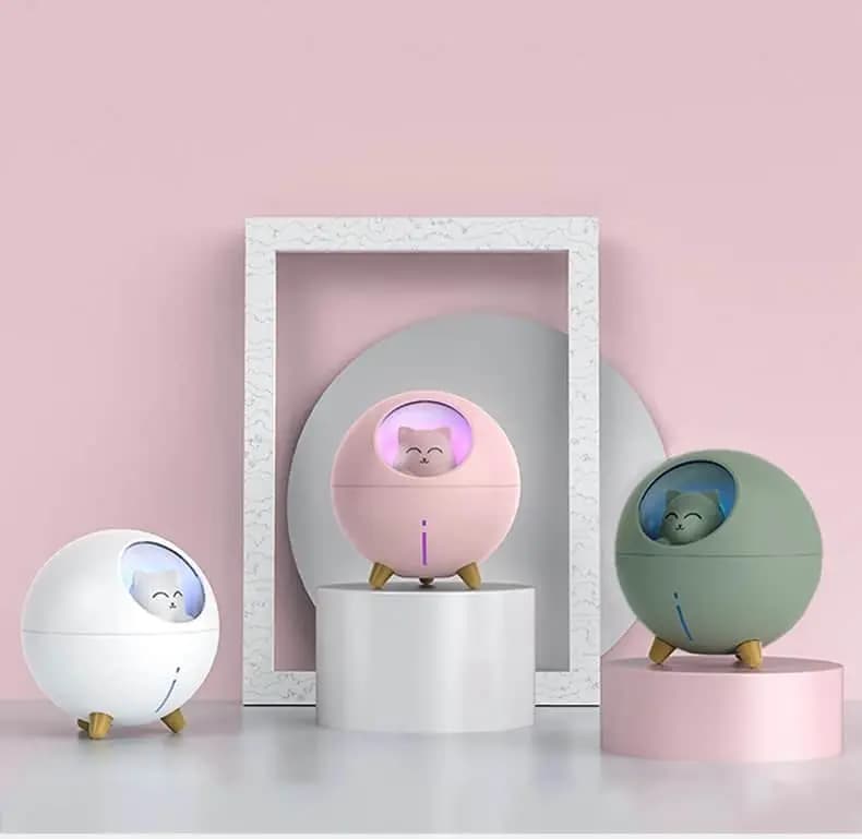 دستگاه بخور و رطوبت ساز سرد مدل Planet Cat Humidifier — تصویر ۱۱