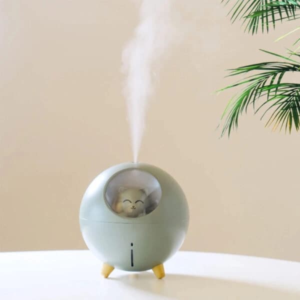 دستگاه بخور و رطوبت ساز سرد مدل Planet Cat Humidifier — تصویر ۲