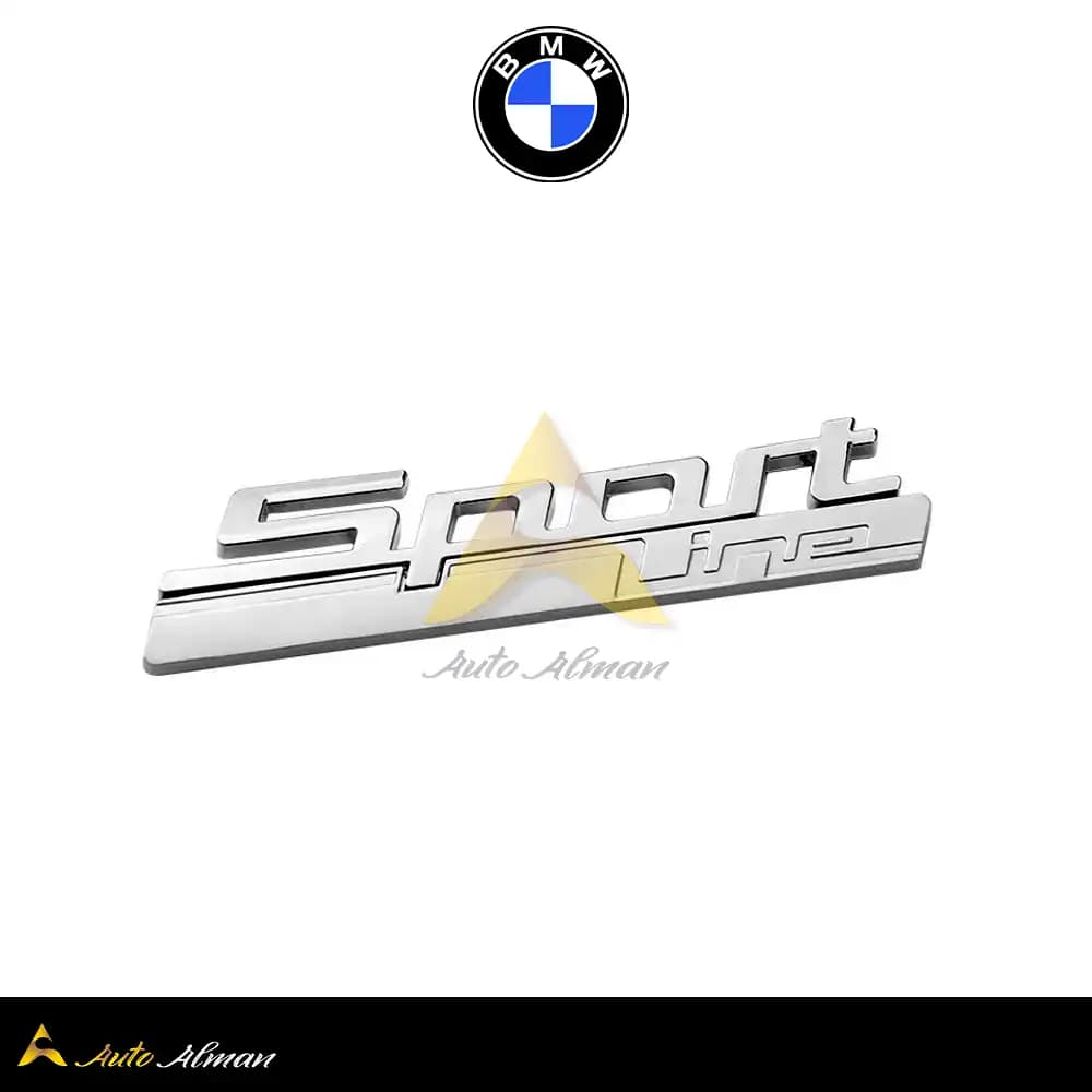 نوشته گلگیر sport line BMW