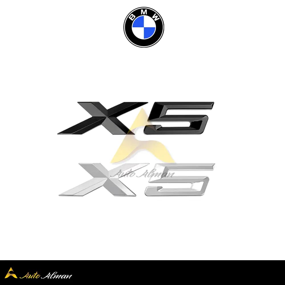آرم صندوق BMW X5