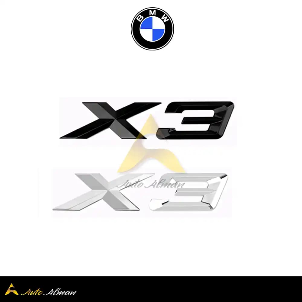 نوشته صندوق BMW X3