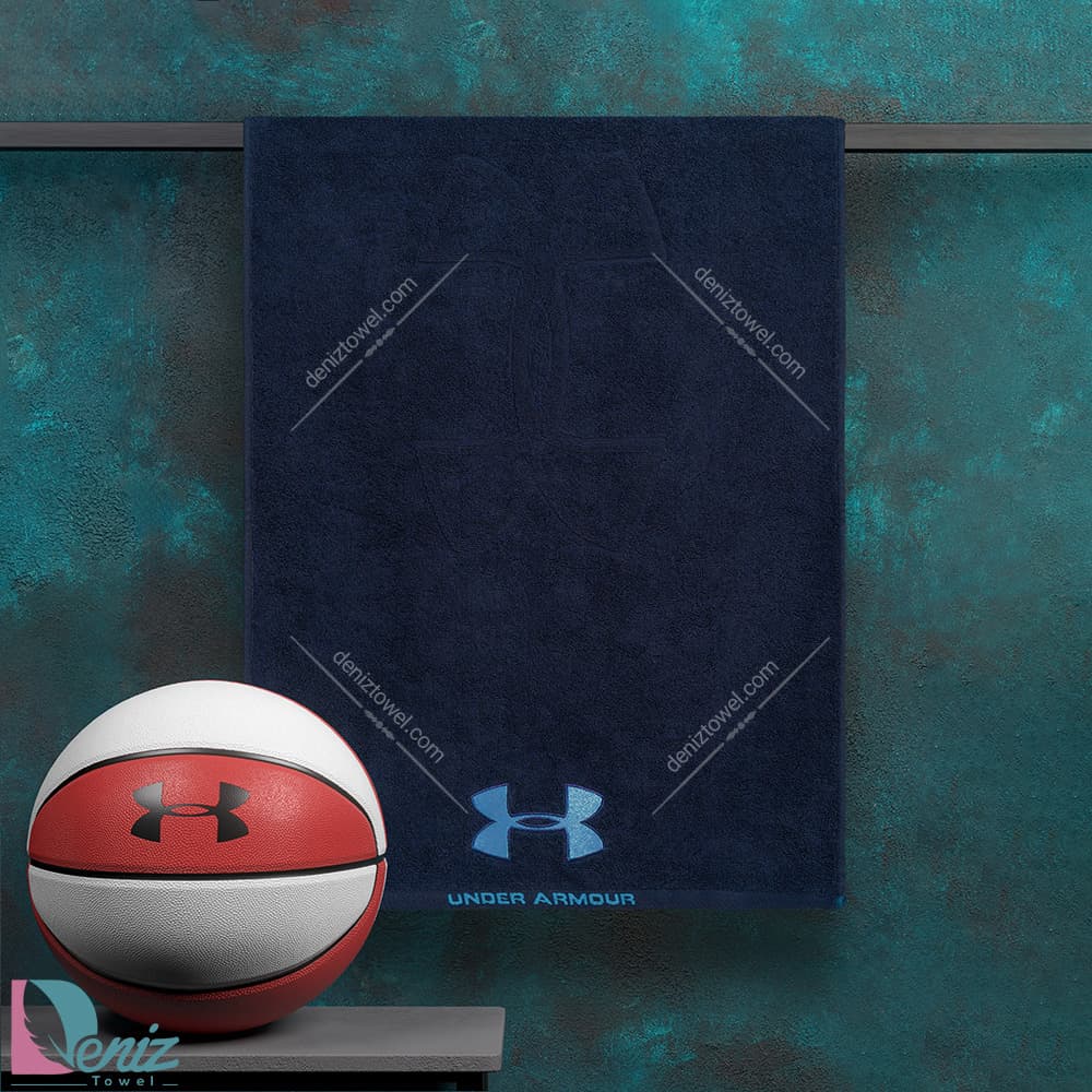 حوله ورزشی under armour سرمه ای آبی
