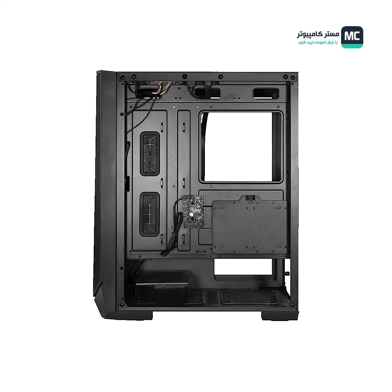 کیس گیمینگ اوست GT-AV200-MB — تصویر ۷