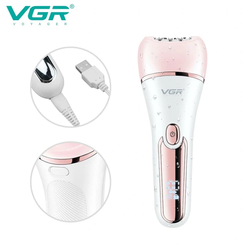 اپیلاتور شش کاره وی جی آر مدل V-733 — تصویر ۵