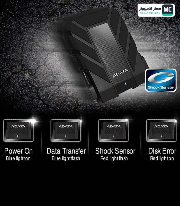هارد اکسترنال ای دیتا HD710 Pro 5TB — تصویر ۳