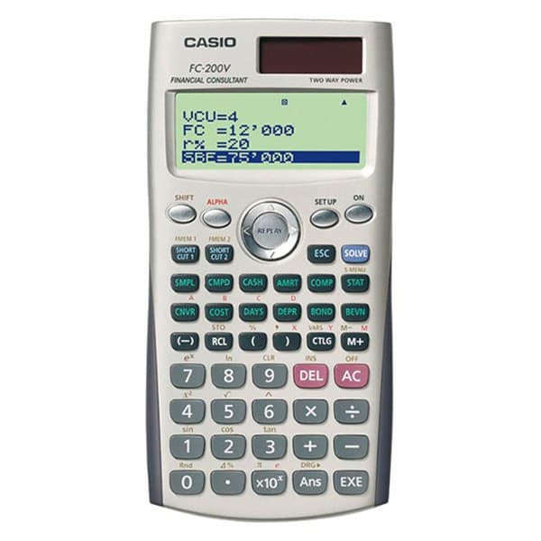 ماشین حساب FC-200V کاسیو