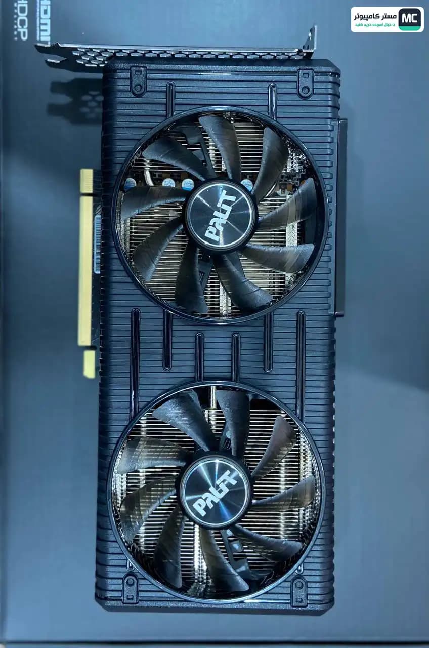 کارت گرافیک پلیت GeForce RTX 3060 Ti Dual OC (دسته دوم) — تصویر ۳
