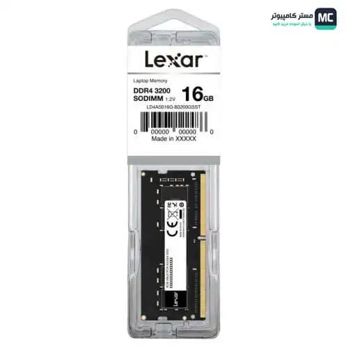 رم لکسار LEXAR LD4AU0016G 16GB 3200MHz DDR4 CL19 — تصویر ۴