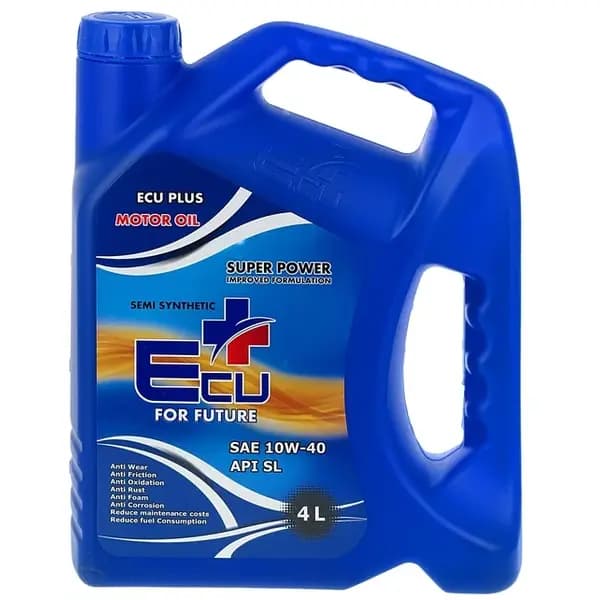 روغن موتور اکوپلاس مدل SL 10W40 – حجم 4 لیتر