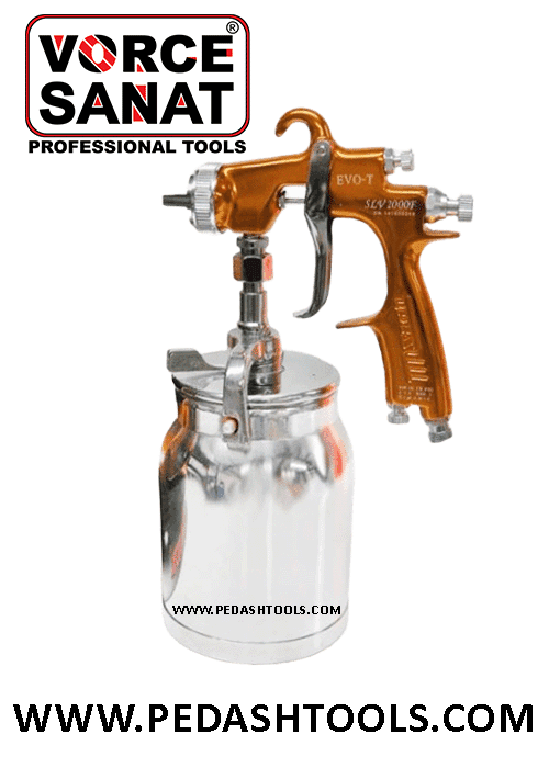 پیستوله بادی کاسه زیر 1/3 میلی متر دسته شرابی استار Star تایوان مدل SMV-2F
