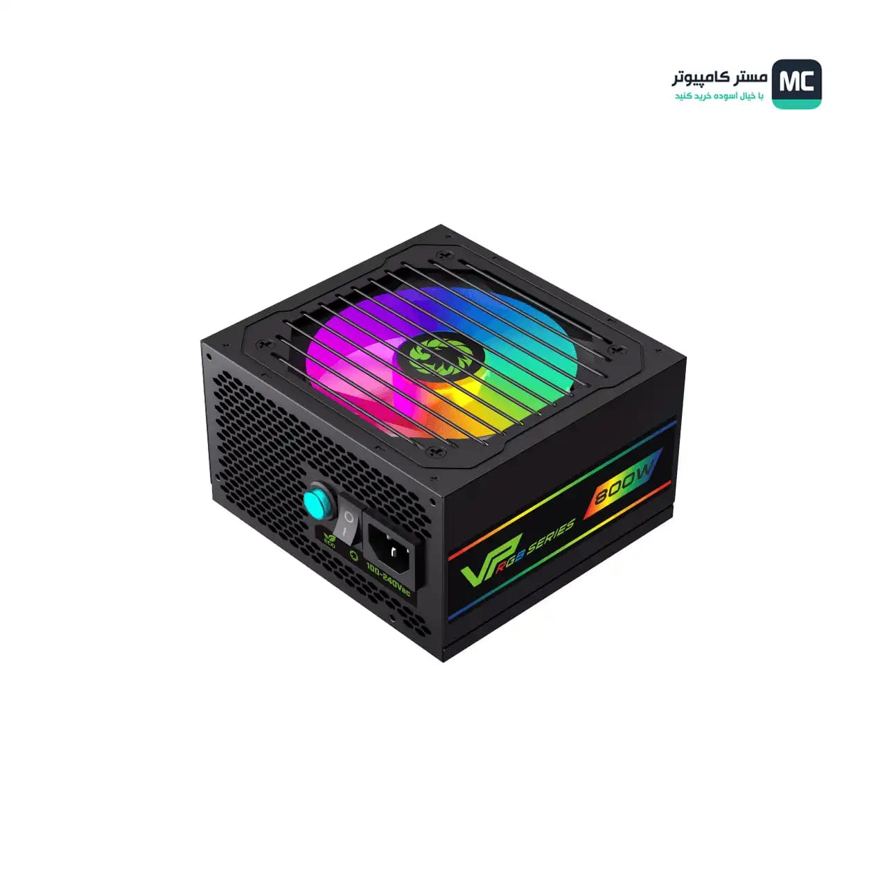 پاور 800 وات گیم‌مکس VP-800-RGB BRONZE SEMI Modular
