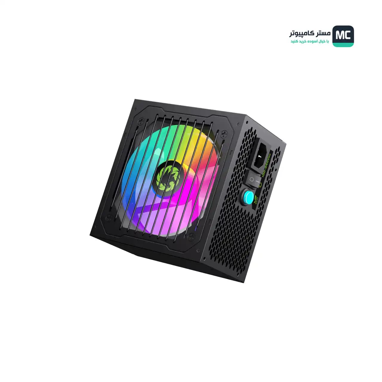 پاور 800 وات گیم‌مکس VP-800-RGB BRONZE SEMI Modular — تصویر ۳