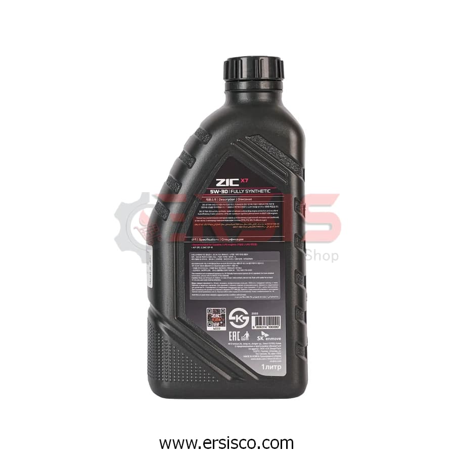 روغن موتور زیک مدل X7 5W30 – SP حجم 1 لیتر — تصویر ۲