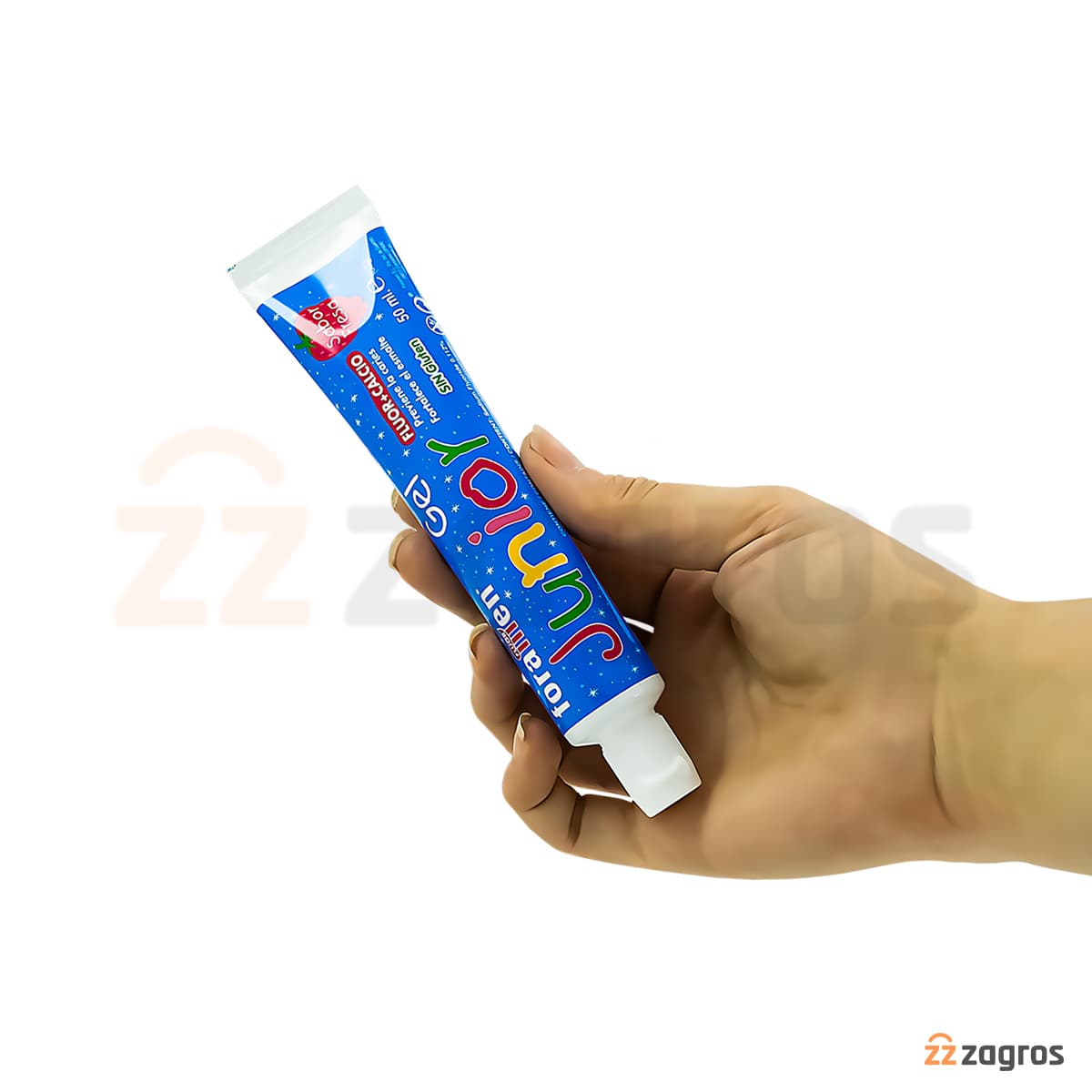 خمیر دندان ژله ای کودک فورامن مدل Junior با طعم توت فرنگی 75 میل — تصویر ۳