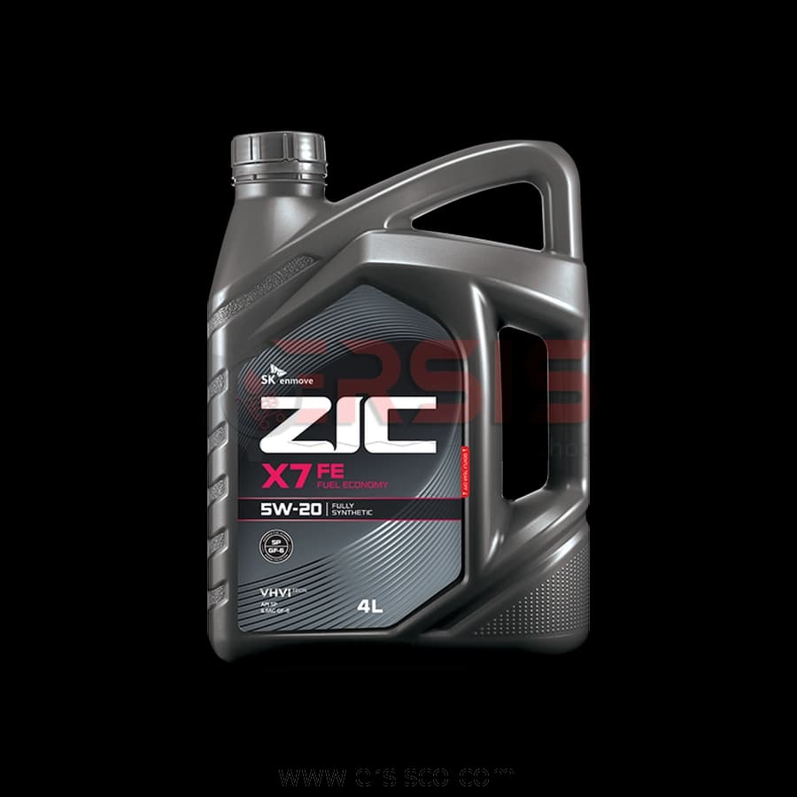 روغن موتور زیک مدل X7 5W20 – FE حجم 4 لیتر