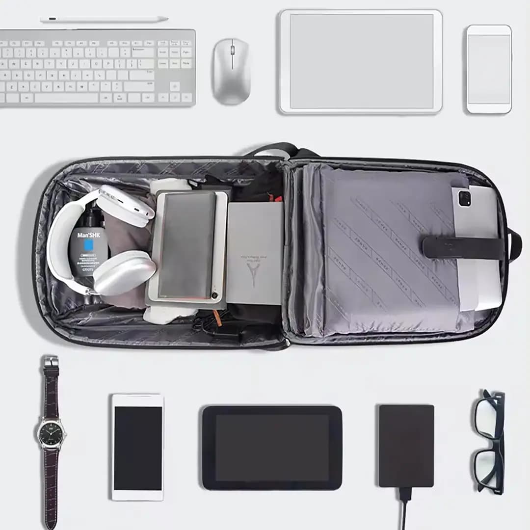 کوله پشتی لپتاپ Bange مدل BG-7802 با پورت USB — تصویر ۲