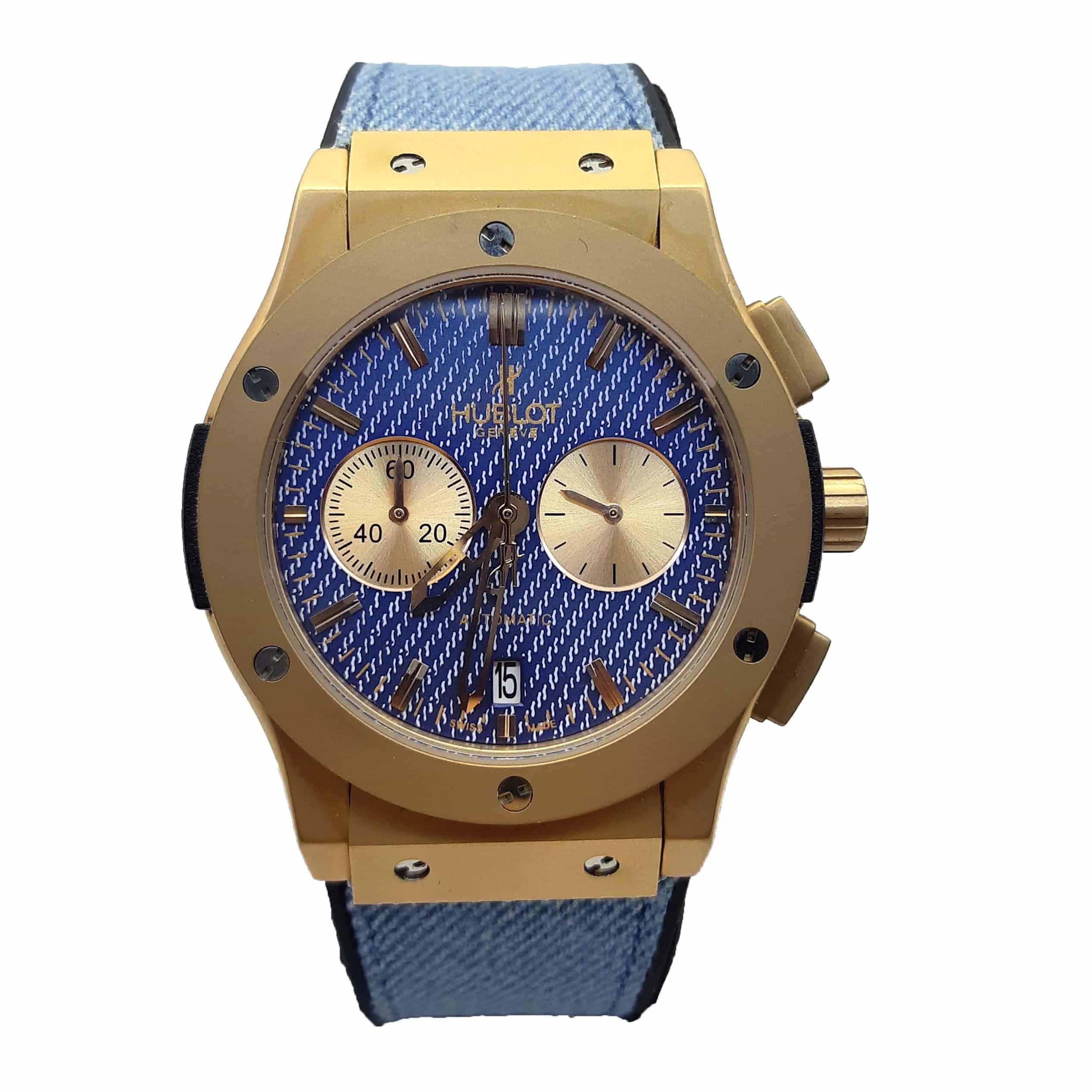 ساعت مچی مردانه هابلوت مدل HUBLOT CLASSIC Gold Matte