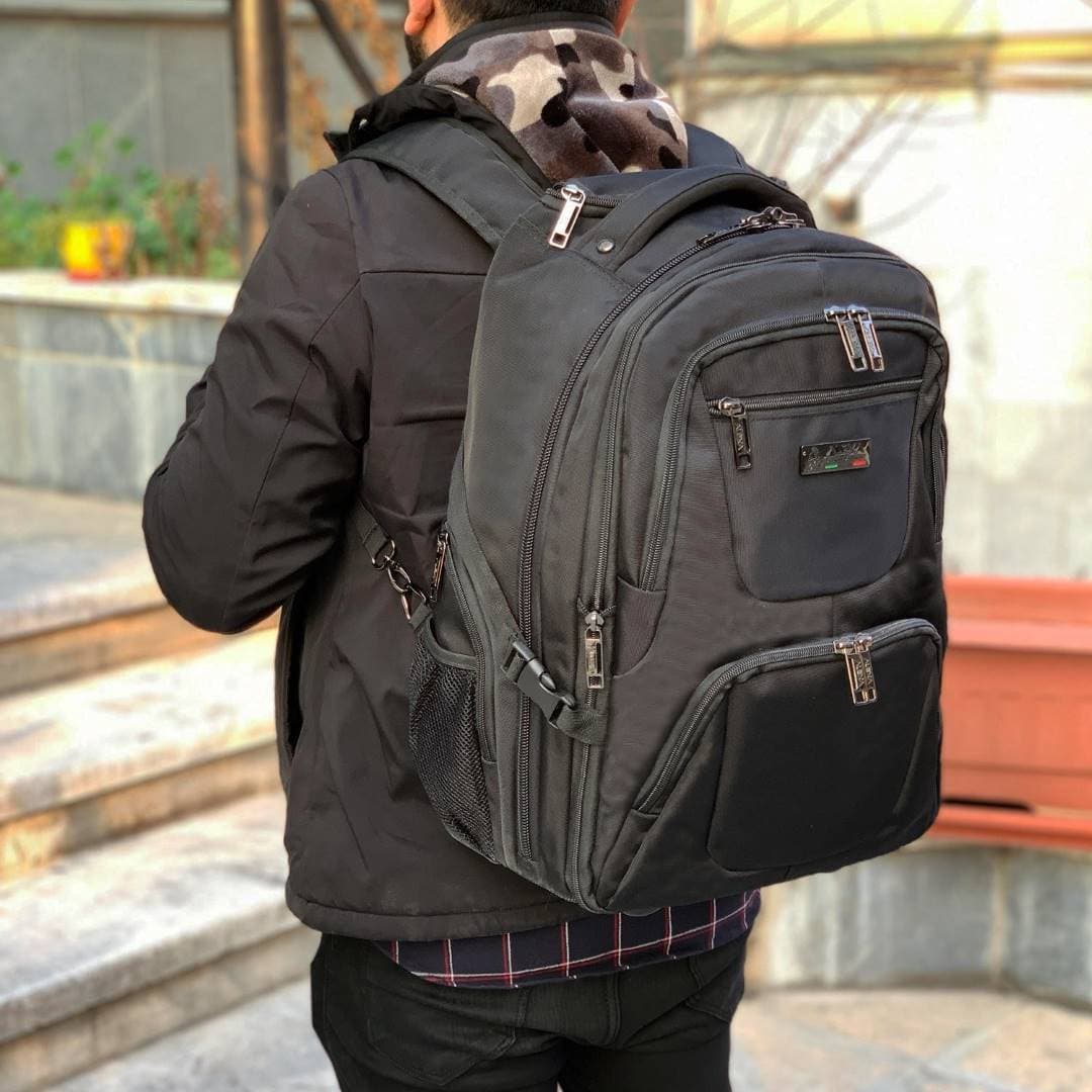 کوله پشتی چرخدار لپ تاپ الکسا مدل ALX886-L سایز بزرگ — تصویر ۵